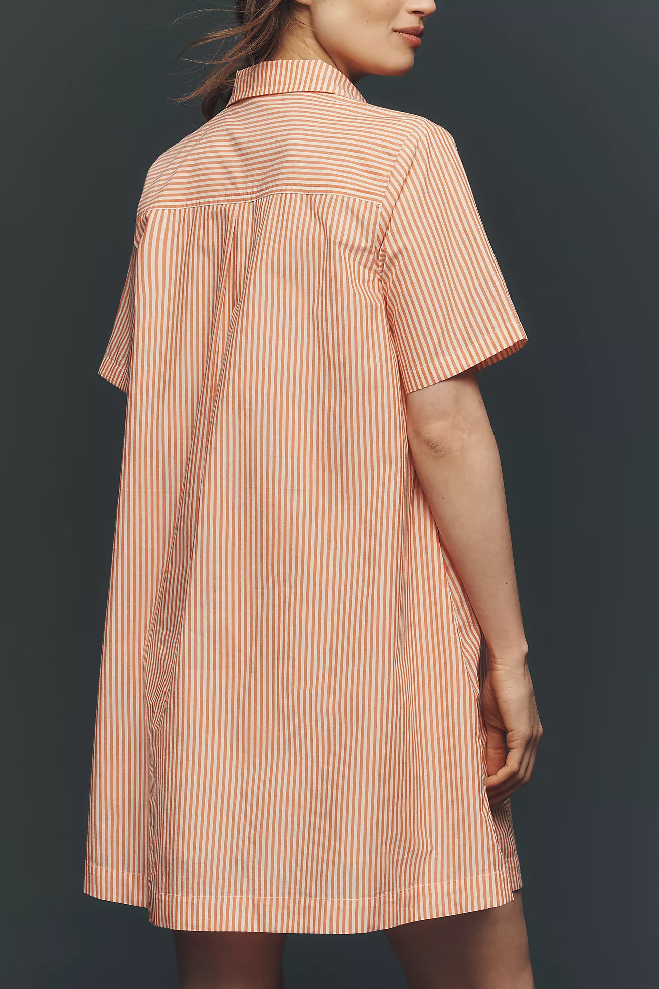 By Anthropologie Pollie Embroidered Swing Mini Dress | Anthropologie (US)