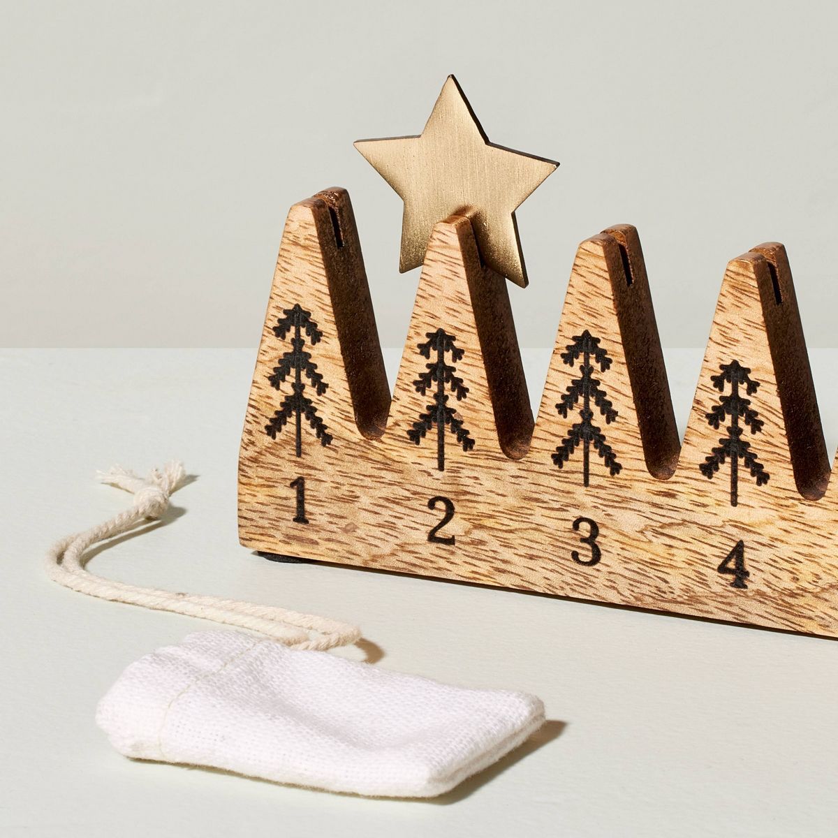 Horizontal Wood Christmas Advent Calendar - Hearth & Hand™ with Magnolia | Target