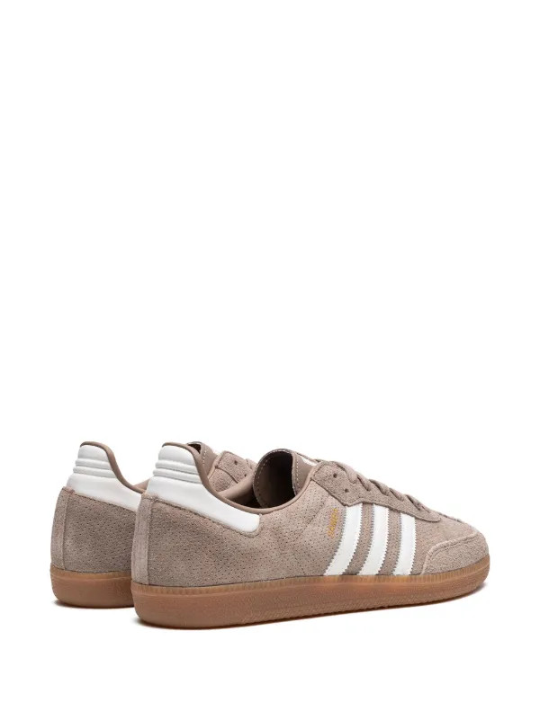 Adidas Samba OG "Chalky Brown Gum" Sneakers - Farfetch | Farfetch Global
