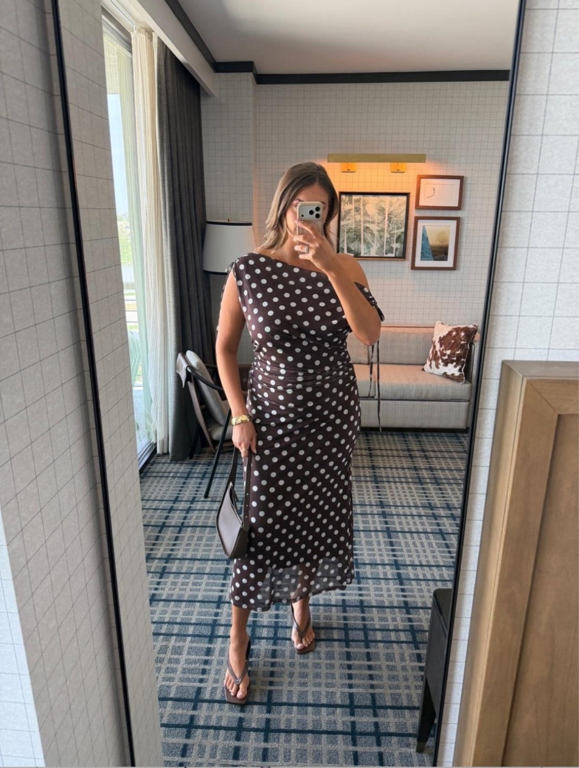 Chocolate polka dots might be my favorite fall trend 🤎 This one-shoulder midi is flattering, feminine and perfect for dinner, date night or a fall event. Add kitten heels + a structured bag and you’re done.

polka dot dress, chocolate brown dress, fall dress, date night outfit, size 14 fashion, size large style, fall event outfit

#LTKWedding #LTKMidsize #LTKvlog