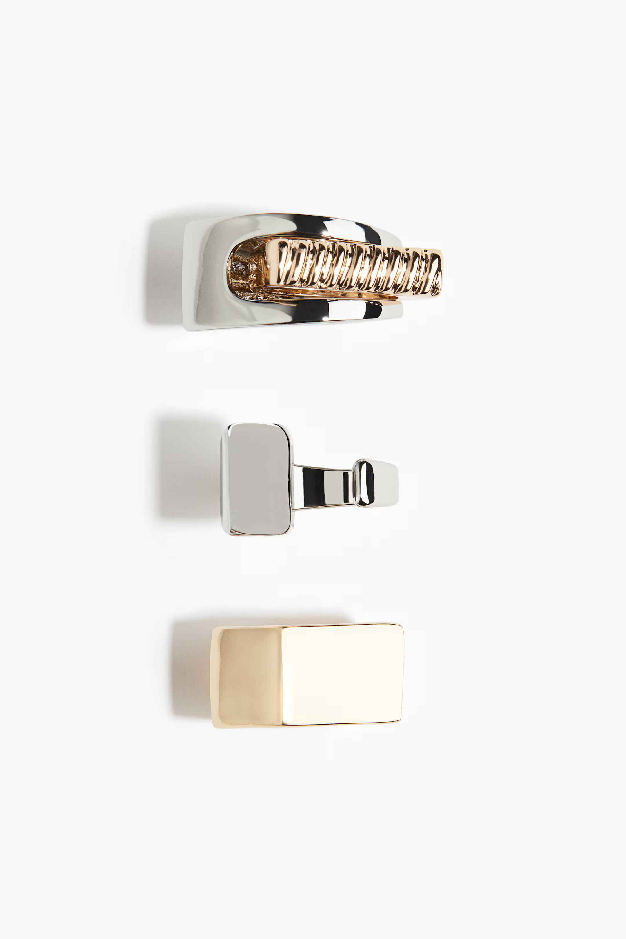 3-Pack Rings | H&M (US + CA)