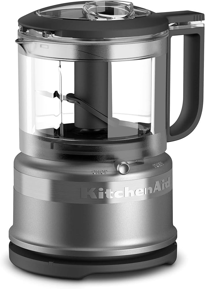 KitchenAid KFC3516CU 3.5 Cup Food Chopper, Contour Silver | Amazon (US)