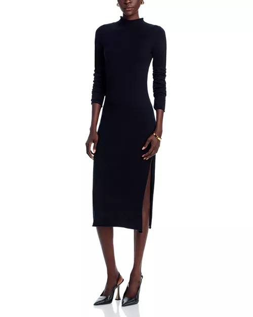 Side Slit Sweater Dress | Bloomingdale's (US)