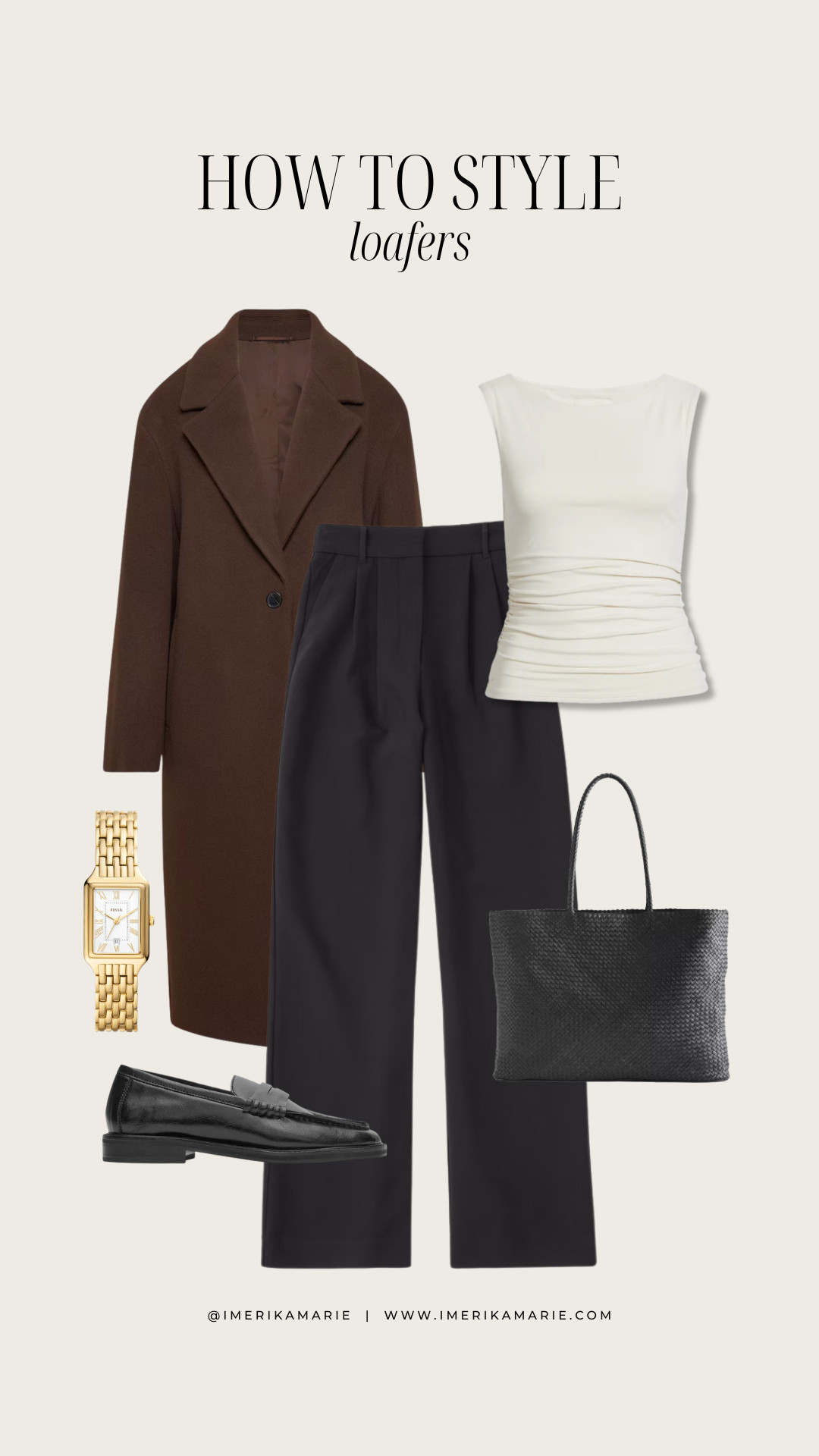 How to Style Loafers. Loafers. Winter Outfit. coat. Abercrombie pants. trousers. work bag. work outfit. coat. brown coat. quince coat. 

 

#LTKSeasonal #LTKPetite #LTKWorkwear