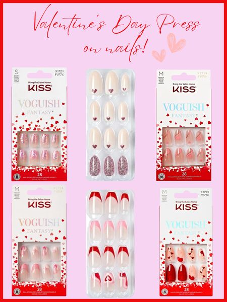 Valentine’s Day press on nails 

#LTKstyletip #LTKbeauty #LTKfindsunder50
