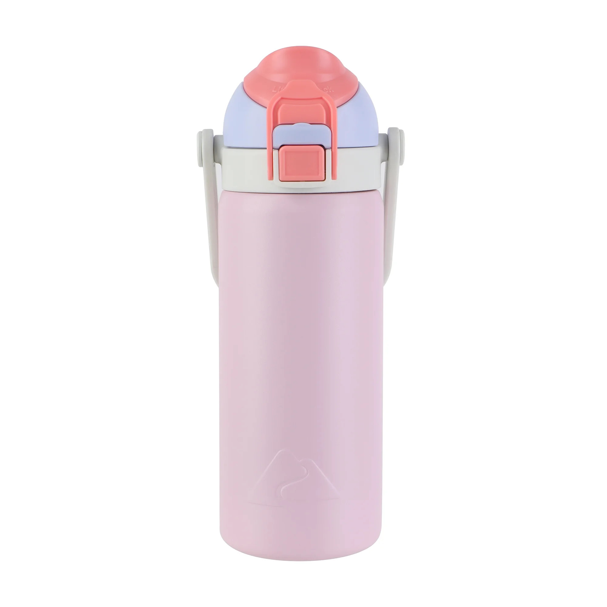 Ozark Trail 18oz Vacuum-Insulated Stainless Steel Dual Lid Insulated Water Bottle, Double Wall Va... | Walmart (US)
