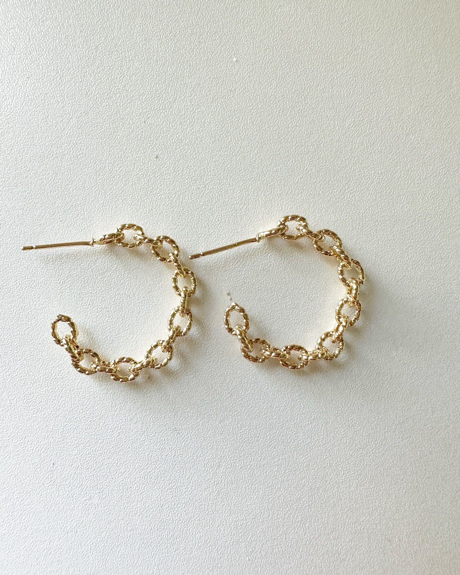 Linked Hoops - Etsy | Etsy (US)