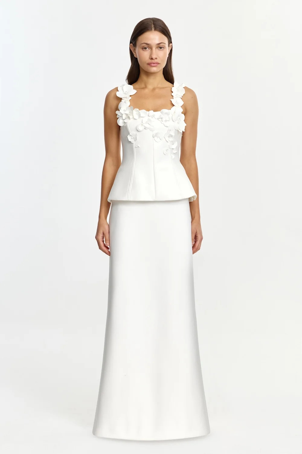 Owena Maxi Dress in Ivory | Acler