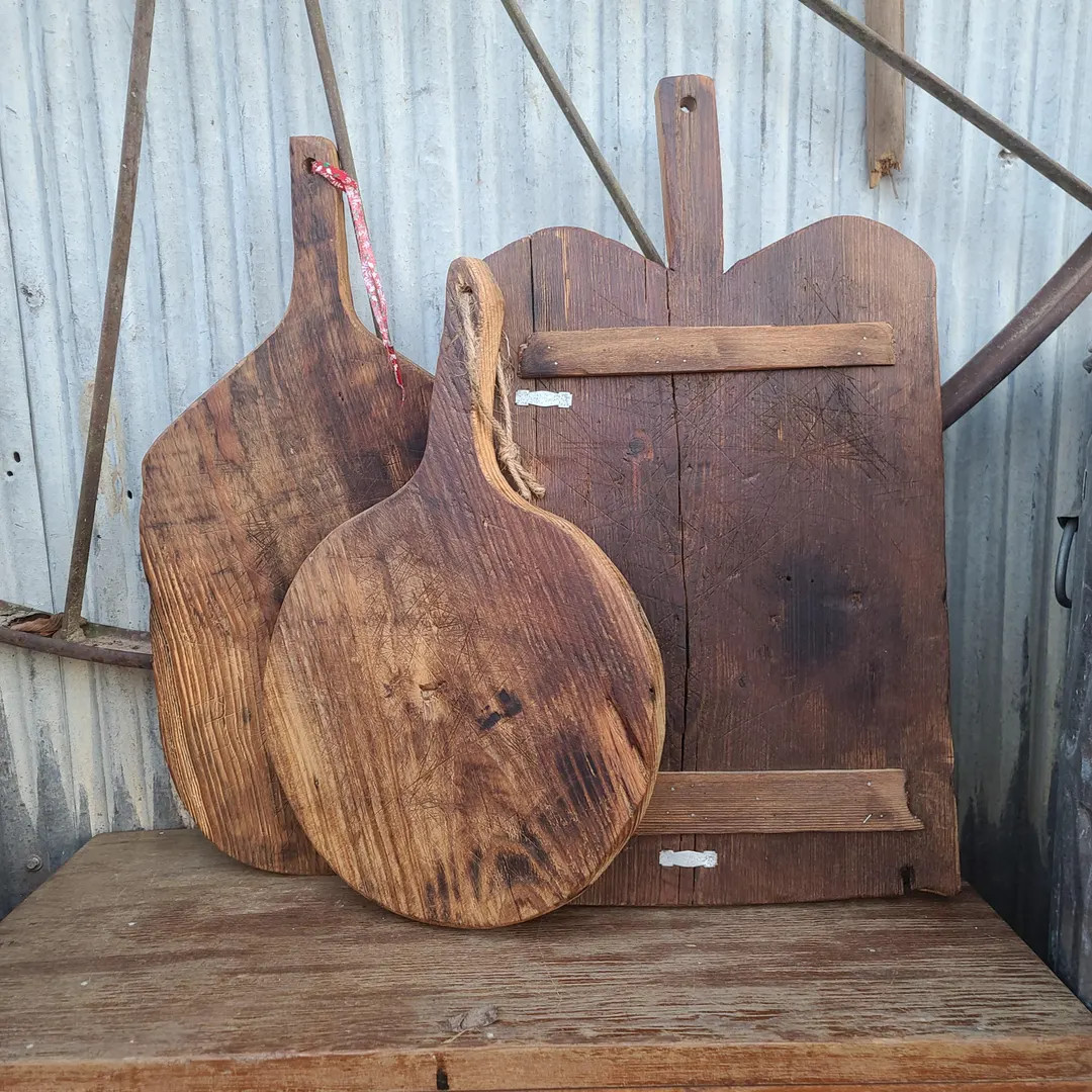 SET OF 3- Size MEDIUM & Large! Primitive/rustic Hand-made Cutting/charcuterie Boards- Antique/vin... | Etsy (US)