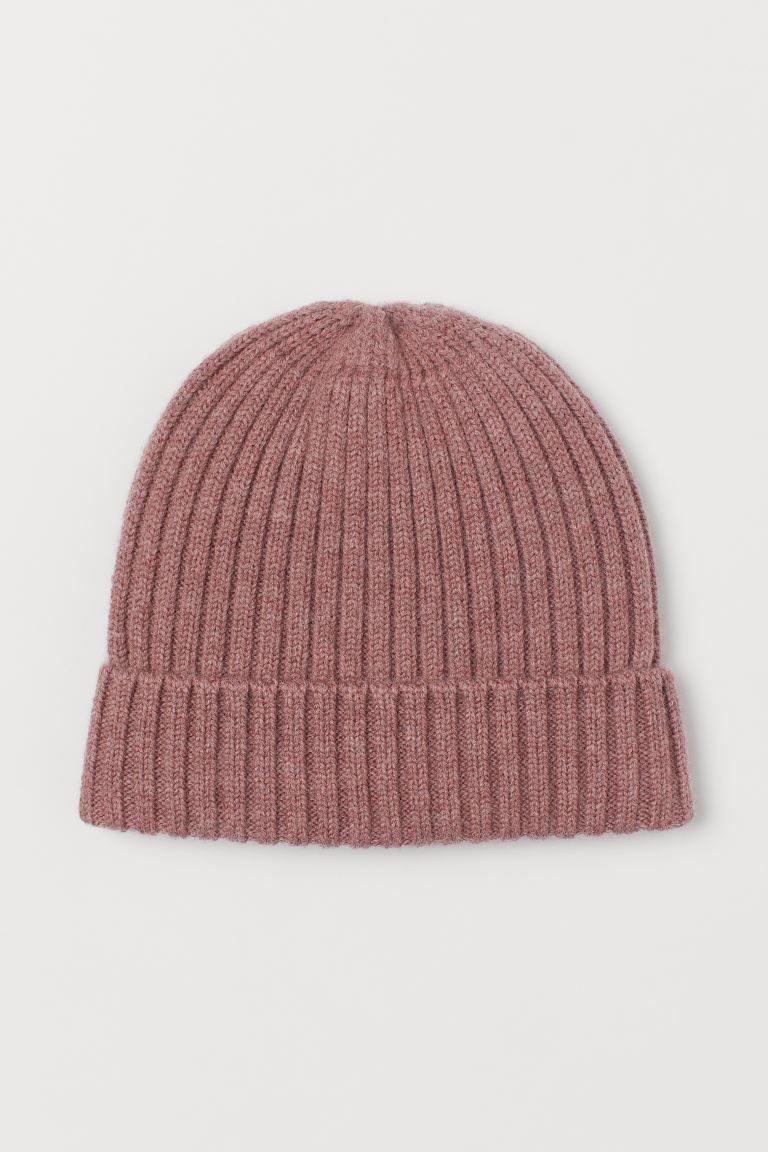 Baby Exclusive. Rib-knit hat in soft wool. | H&M (US)