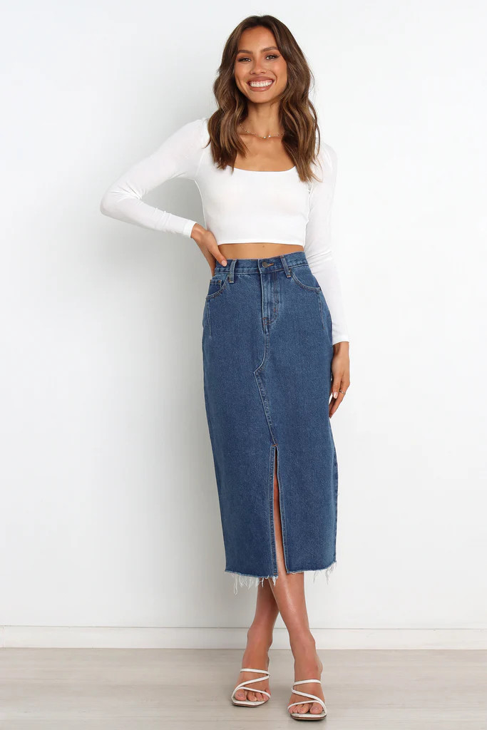 Roman Skirt - Dark Wash | Petal & Pup (AU)