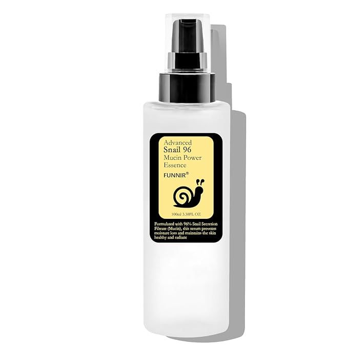 Snail Mucin 96% Essence 100ml, Hydrating Serum for Face with Snail Secretion Filtrate for Dull Sk... | Amazon (US)