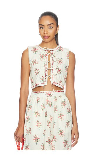 Agua Bendita Madison Cherish Top in Multicolor. Size M | Revolve Clothing (Global)