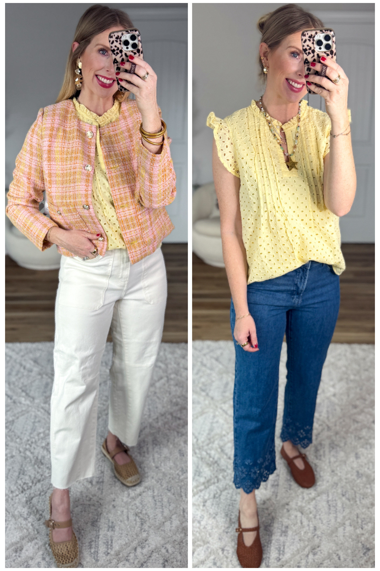 2 ways to style this eyelet top from Walmart! 

#LTKmomlife #LTKootd