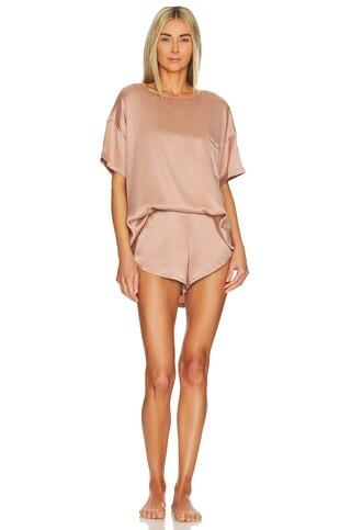 Washable Silk Tee Set
                    
                    LUNYA | Revolve Clothing (Global)