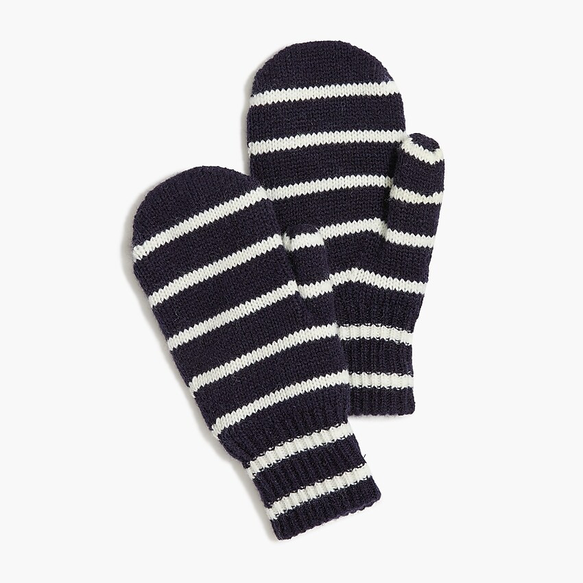 Boys' striped mittens | J.Crew Factory