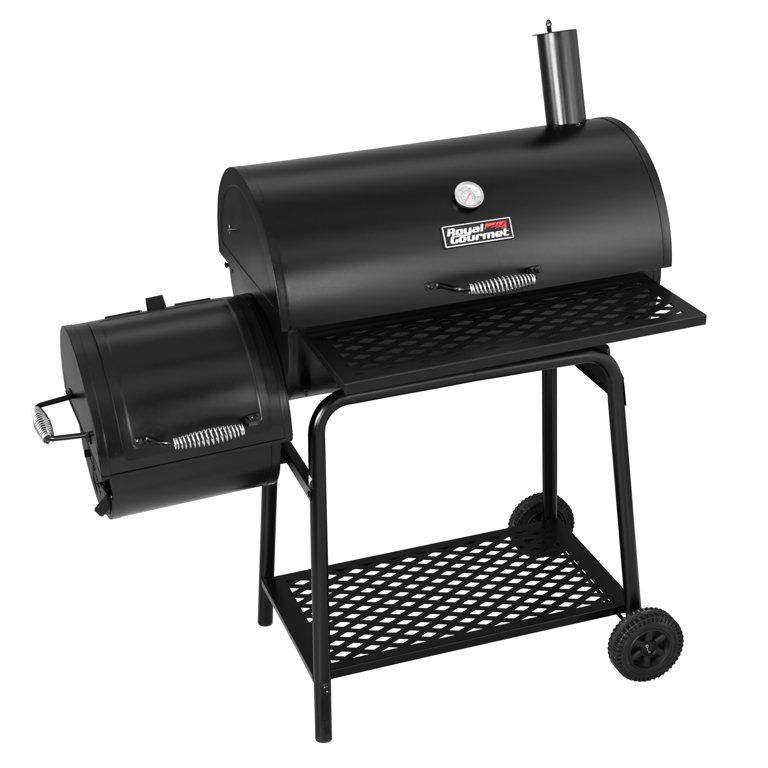 Royal Gourmet 30" CC1830F Charcoal Grill with Offset Smoker, | Walmart (US)