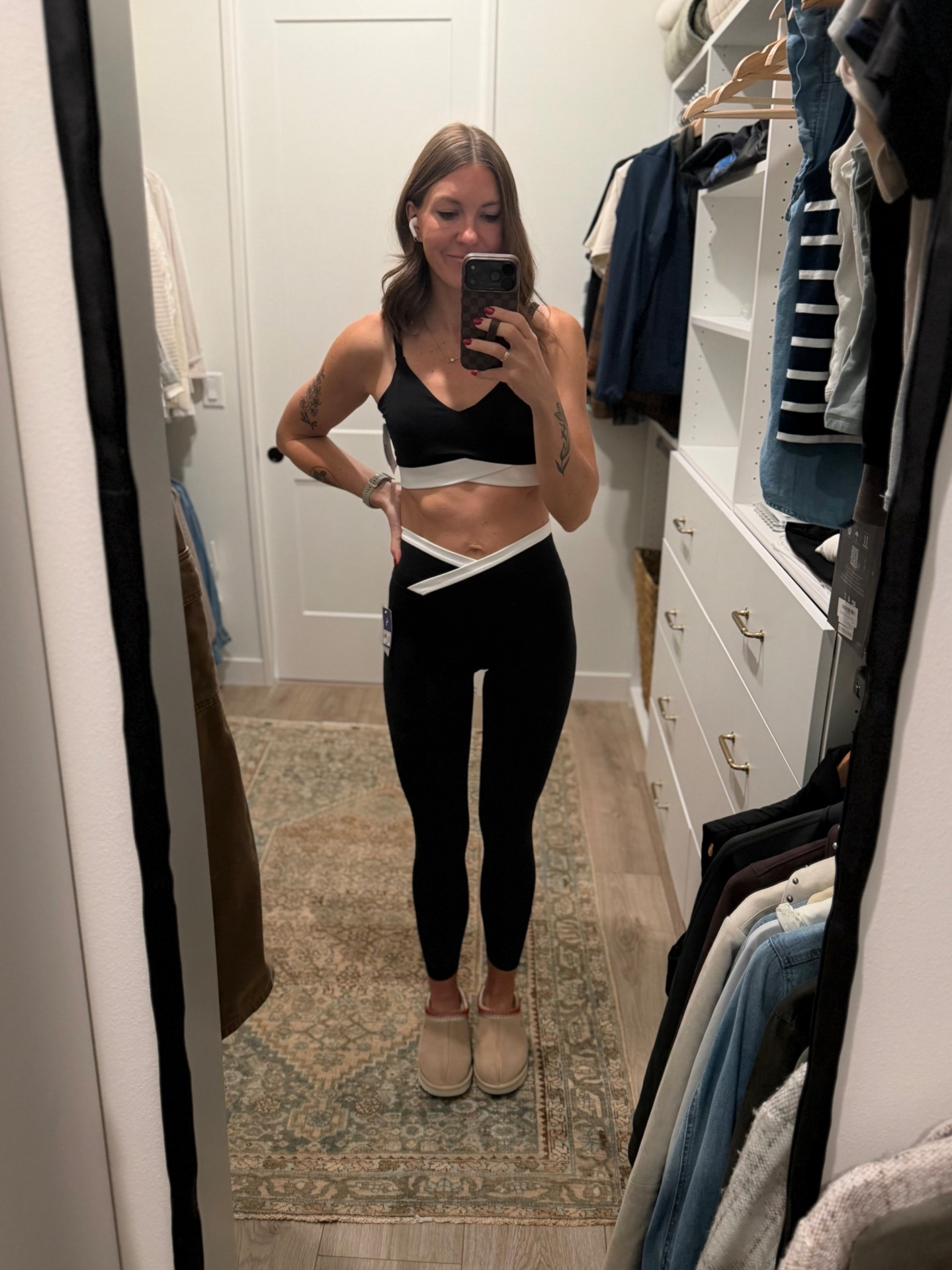 New legging and sports bra set! Great price and feels comparable to Lulu. I love the crossover waistband, makes them so comfy!

#LTKStyleTip #LTKActive #LTKFindsUnder50