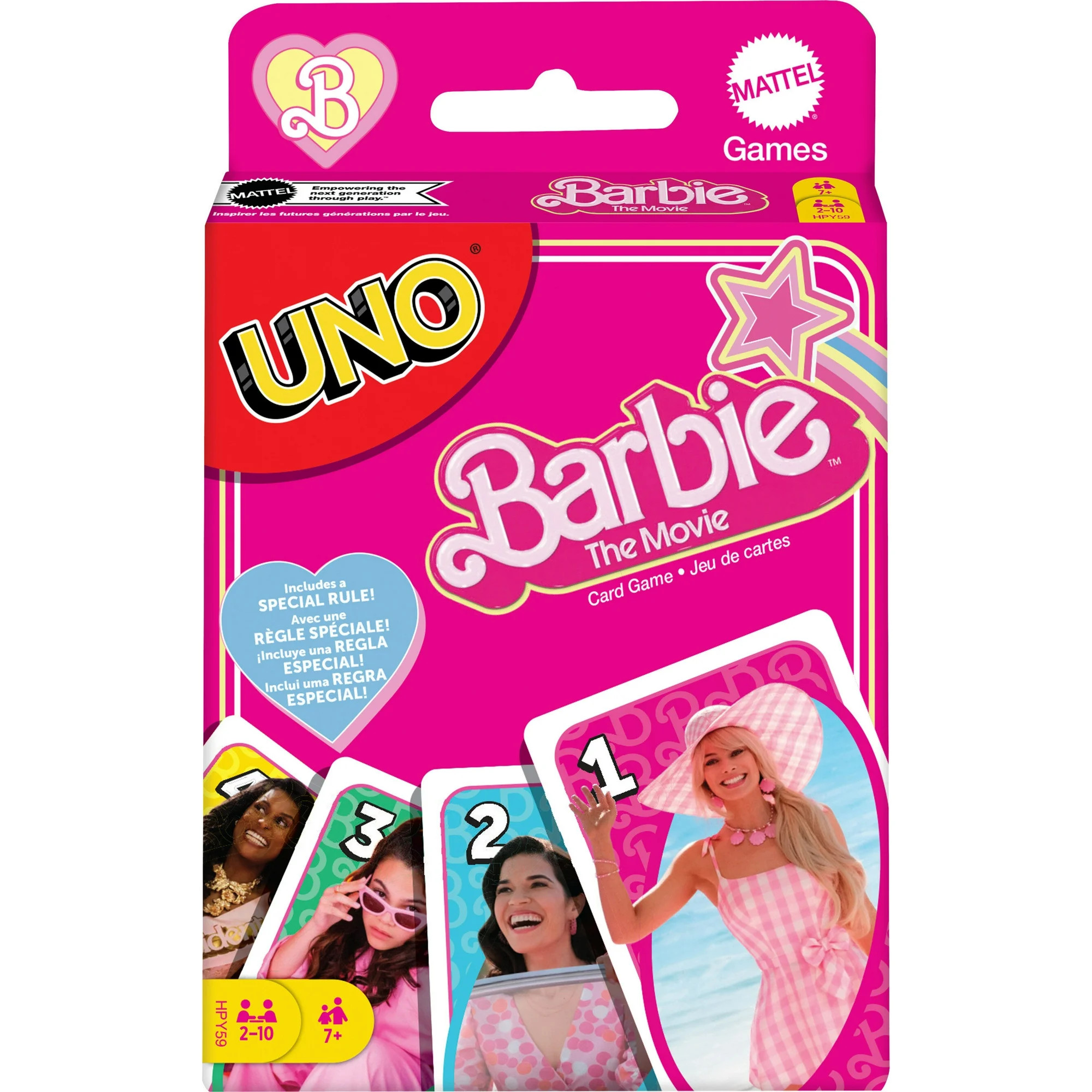 UNO Barbie The Movie Card Game, Inspired by the Movie | Walmart (US)