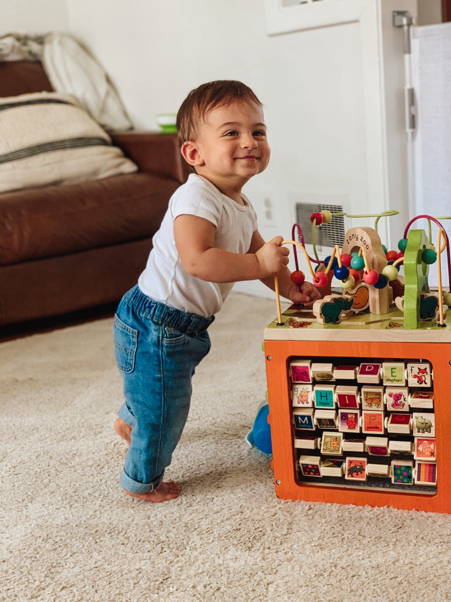 Wooden activity center for babies and toddlers. ON SALE now at Target! 

#LTKHoliday #LTKGiftGuide #LTKKids