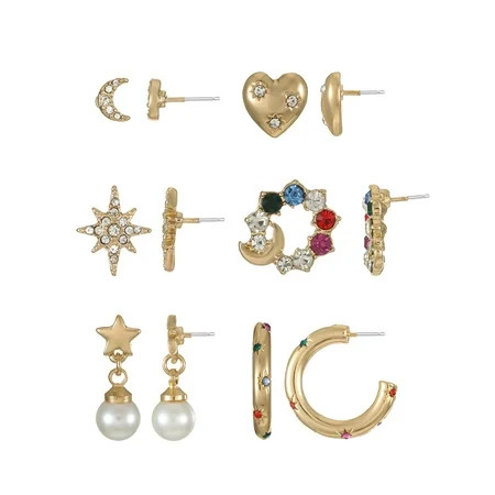 Packed Party Celestial Earring Set | Walmart (US)