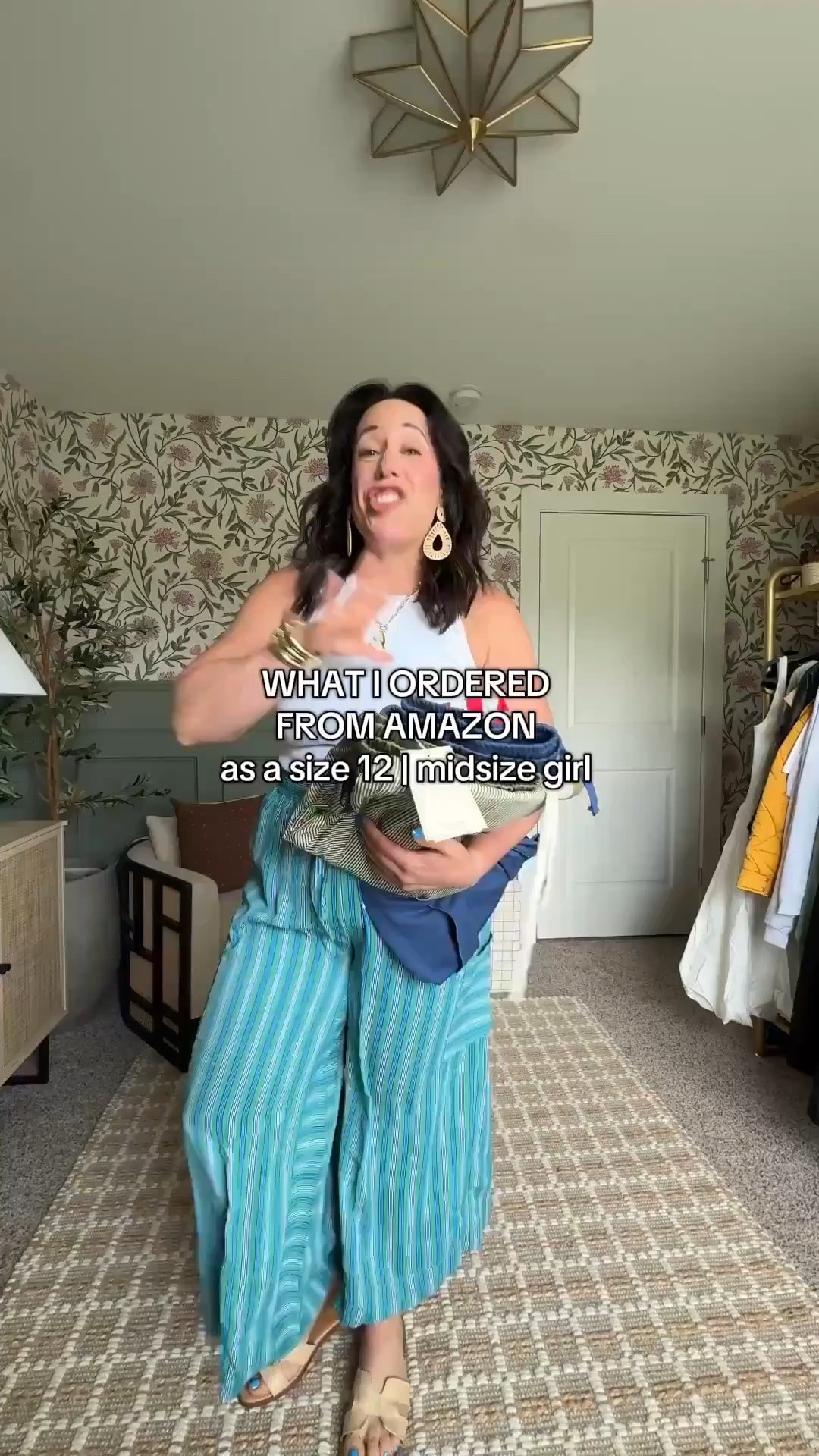 Summer fits straight from Amazon ☀️ Dresses, tanks, pants & more — size 12 midsize try on! Which look is your fave?! 🛍️✨ #amazonfashion

Size xl in bottoms and large in top 

amazon summer fashion, amazon try on haul, midsize summer outfits, size 12 amazon try on, amazon fashion haul, casual amazon summer looks

#LTKMidsize #LTKSaleAlert #LTKootd