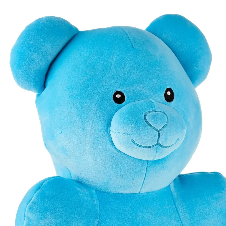 Valentine’s Day Blue Gummy Bear Plush, Ages, 3+, 16”, by Way To Celebrate | Walmart (US)