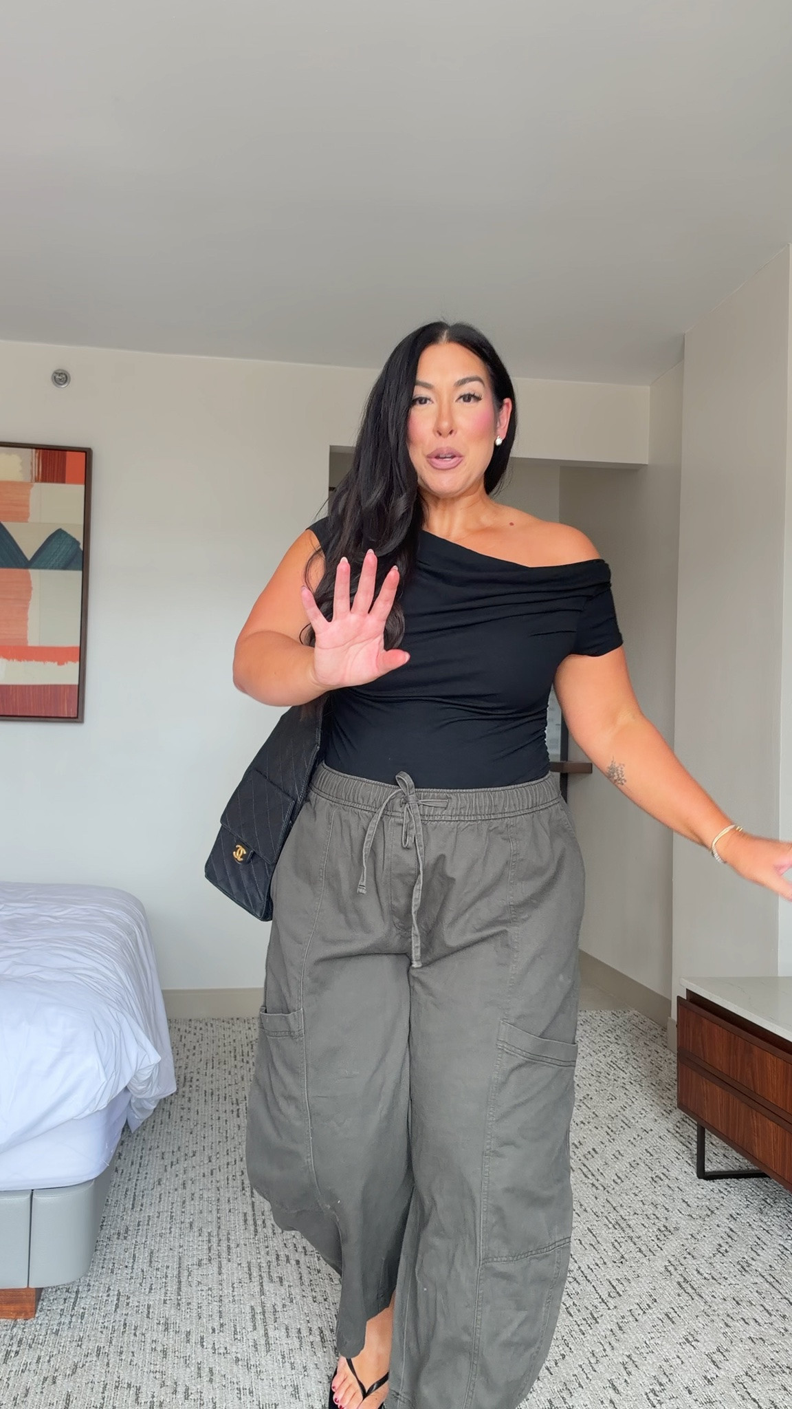 These pants are so good and they are back in stock! Soft belly friendly and so curve flattering. Wearing an XL on the top and bottom! Midsize, midsize fashion,   Amazon summit

#LTKootd #LTKMidsize