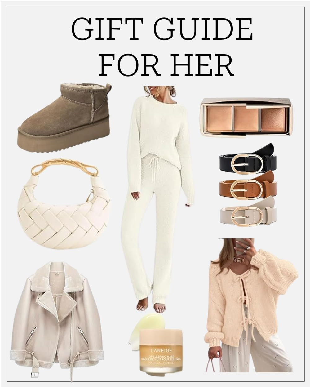 ✨ Amazon Gifts for Her | Fall Edit ✨
It’s that cozy season again — and I’ve rounded up my favorite Amazon finds that make the perfect gifts for her 💕 Whether you’re shopping for Mother’s Day, your girlfriend, or just treating yourself, this edit has everything from soft loungewear sets to fall-inspired makeup must-haves and chic self-care gifts. Think cozy mornings, pumpkin spice candles, and effortless beauty vibes 🍂✨

Shop my curated gift guide below — perfect for moms, girlfriends, sisters, or anyone who deserves a little extra love this season. 💝

#AmazonFinds #GiftGuide #FallEdit #LTKGiftGuide #AmazonGiftsForHer #CozyAesthetic #MothersDayGifts #GiftsForHer #LoungewearGoals #MakeupMustHaves 

 #LTKGiftGuide #LTKHoliday #LTKFindsUnder100
