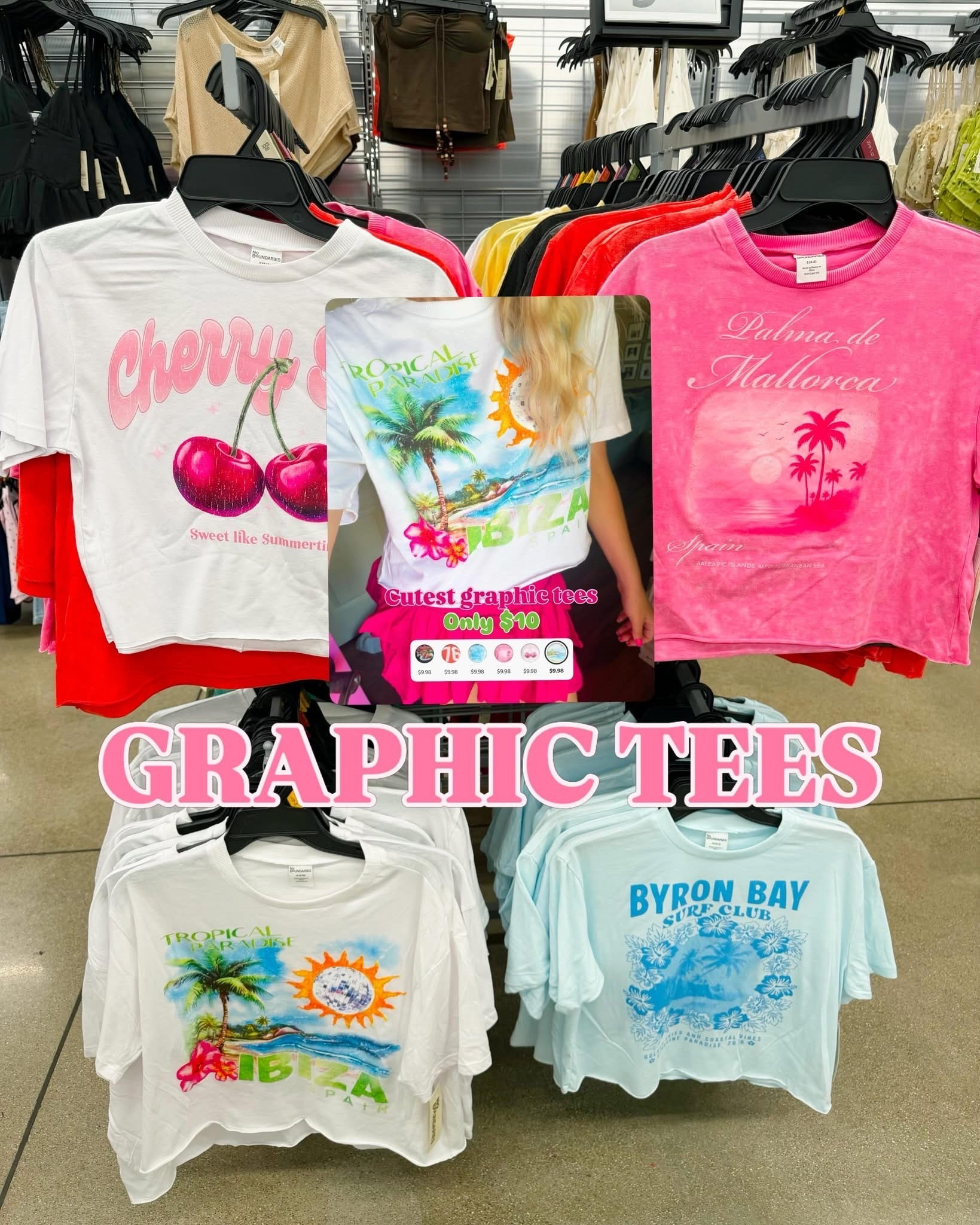 Walmart $10 graphic tees! 🤩💕✨