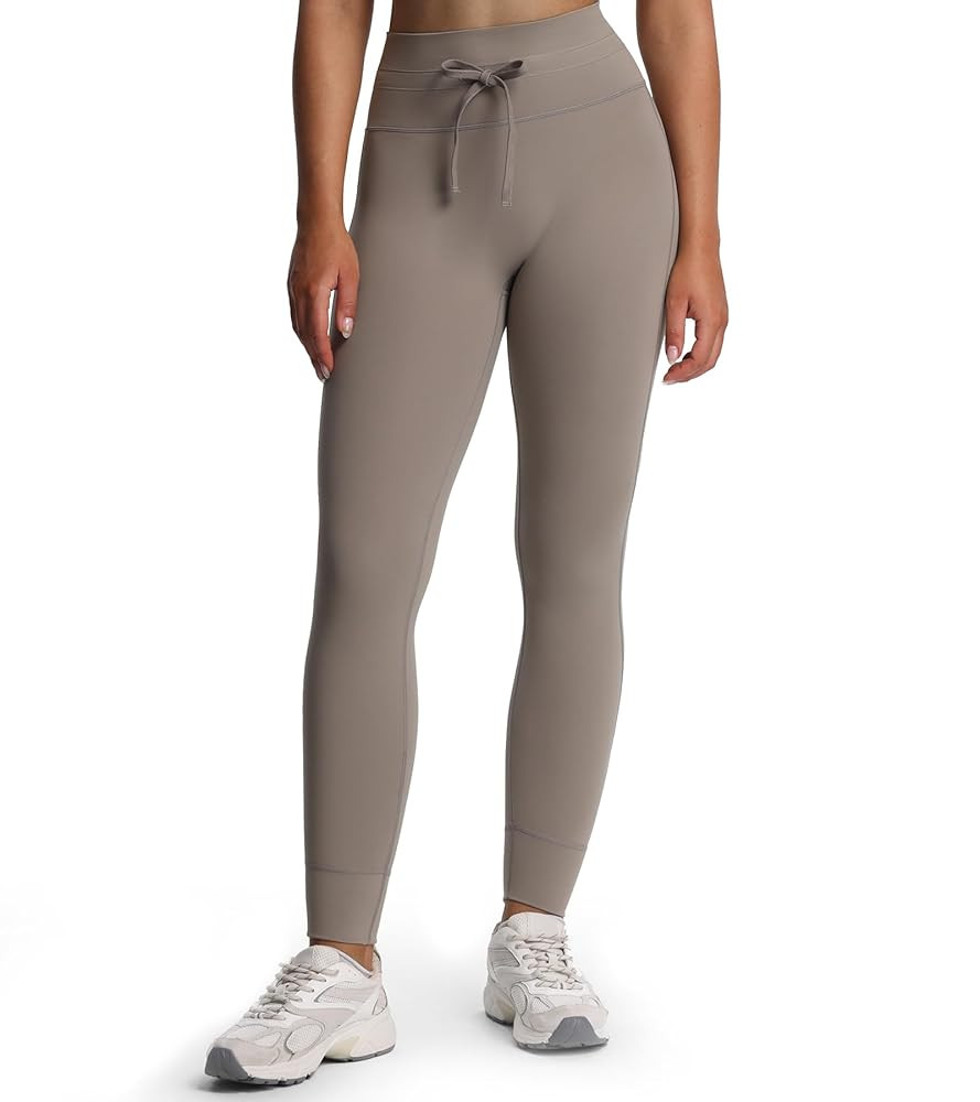 Aoxjox Workout Updated Mila Leggings for Women High Waisted Tummy Control Drawcord Yoga Pants 24.... | Amazon (US)