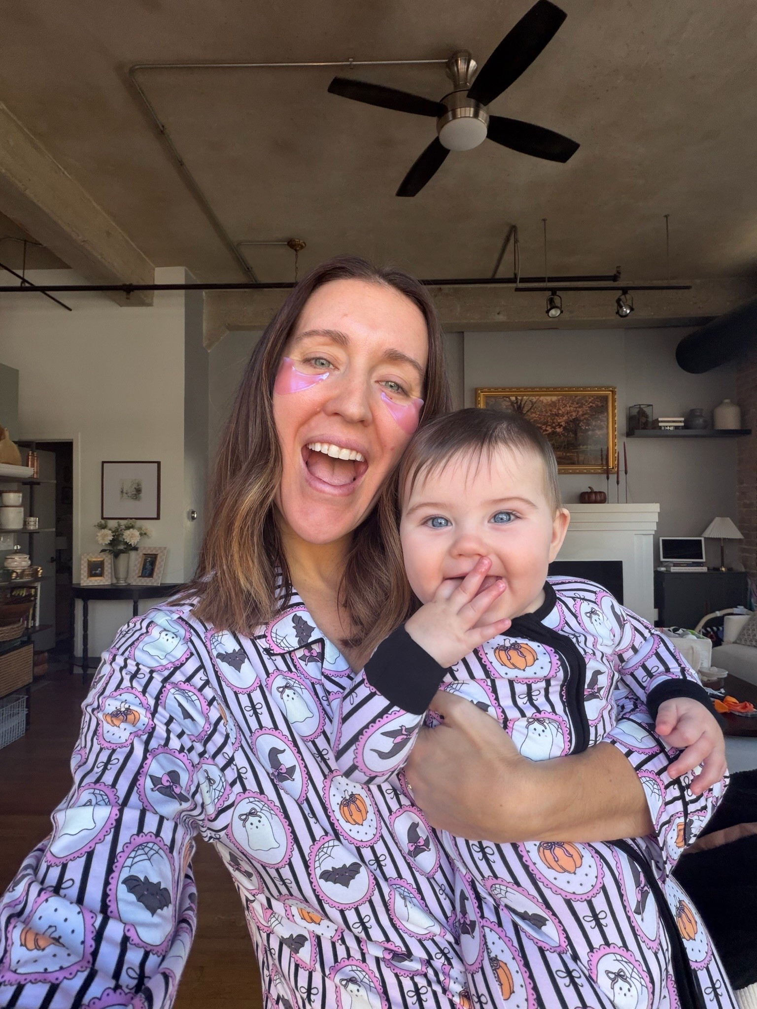 Matching mommy and me Halloween pajamas from @Caden Lane! Sadly the adult sizes are now completely sold out but I am linking all of the kids versions that are still in stock! Also linking the best Amazon under eye patches on MAJOR sale
