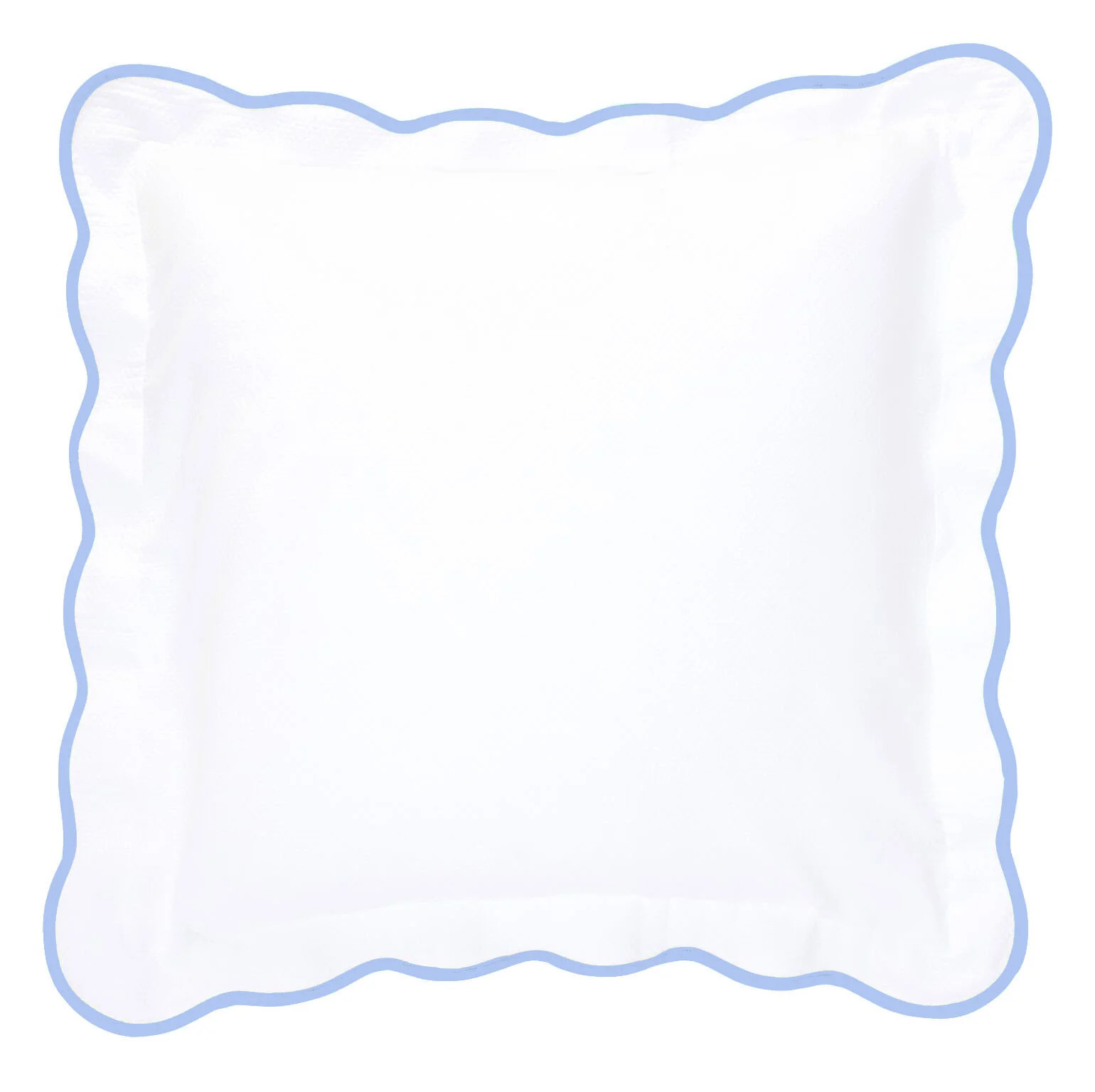 Cornflower Scallop Pique Bedding | Biscuit Home
