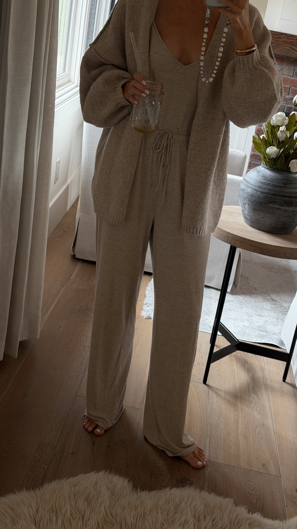I’m just shy of 5-7” wearing the size small matching set and small cardigan! #stylinbyaylin #aylin

#LTKSeasonal #LTKOver40 #LTKootd