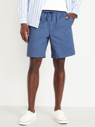 Twill Jogger Shorts -- 7-inch inseam | Old Navy (US)