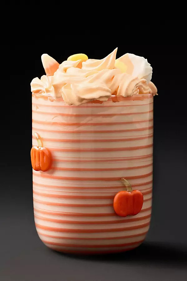 Halloween Swirl Juice Glass | Anthropologie (US)