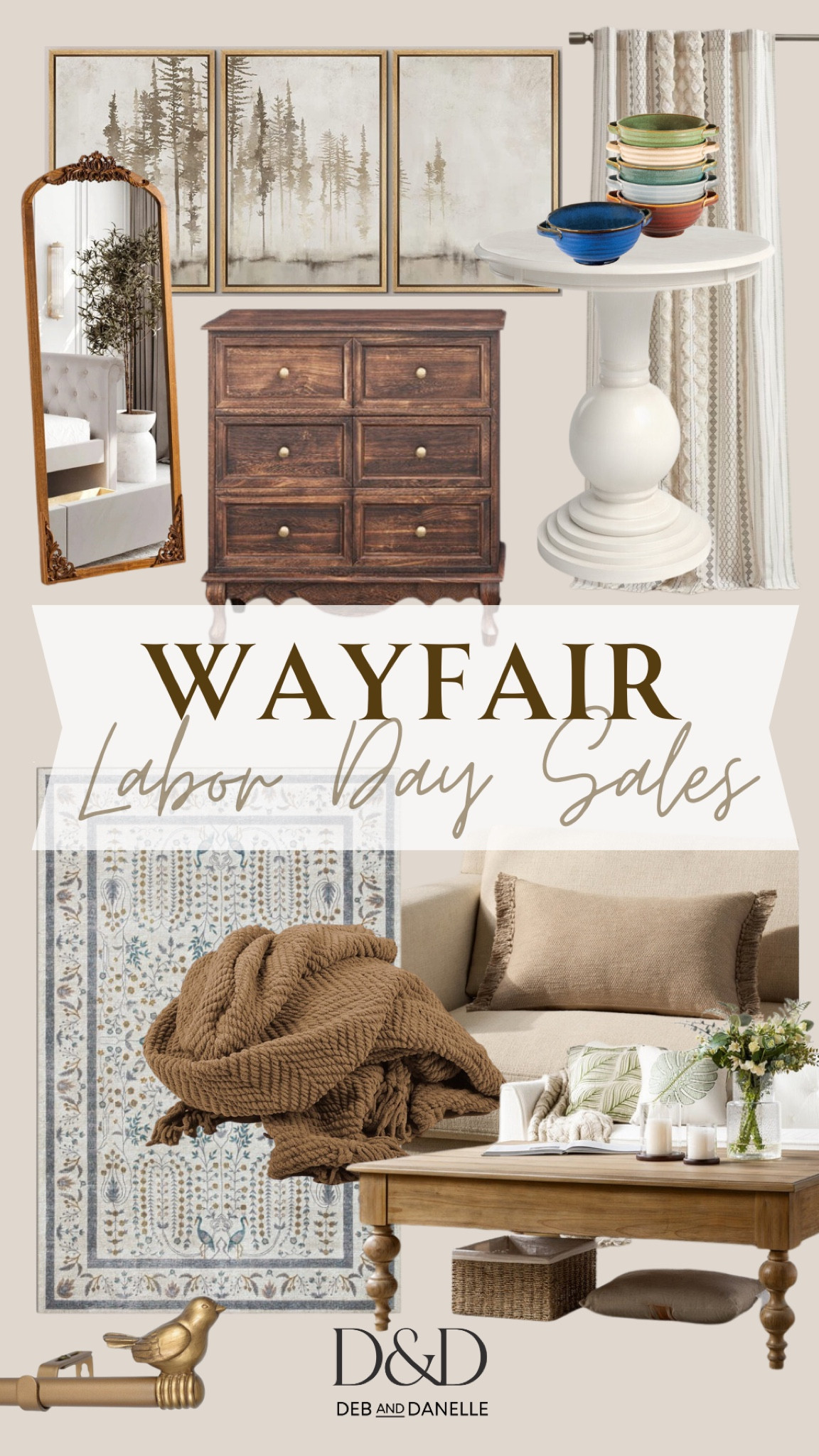 Wayfair’s Labor Day Sales are currently live, and there are so many great home finds! Here is some inspiration for some Fall decor, a new nightstand, a Fall-colored rug, and even a nightstand set. I found so many cute things! 

#LTKFallSale #LTKSaleAlert #LTKHome