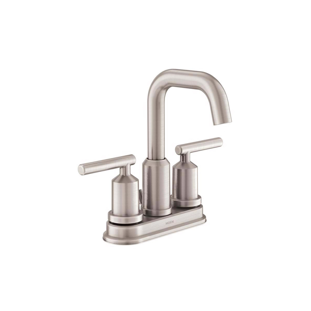 Moen Gibson Brushed Nickel Bathroom Faucet 4 in. | Target