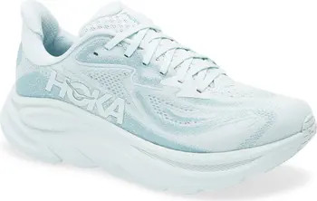 HOKA Clifton 10 Running Shoe in Black /White at Nordstrom, Size 12 | Nordstrom