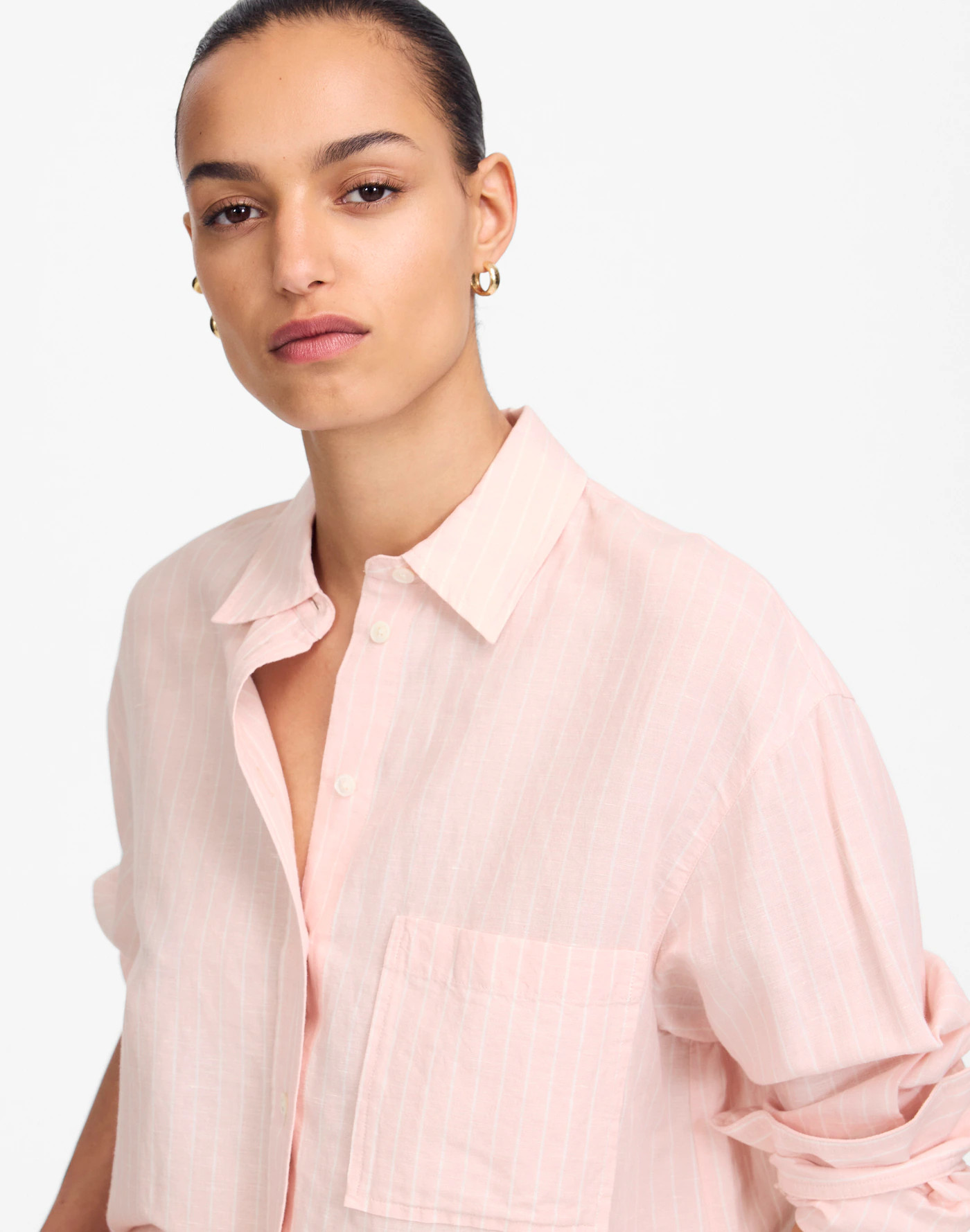 Oversized Button-Up Shirt | Madewell | Madewell