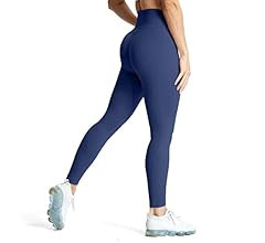 Aoxjox High Waisted Workout Leggings for Women Compression Tummy Control Trinity Buttery Soft Yog... | Amazon (US)
