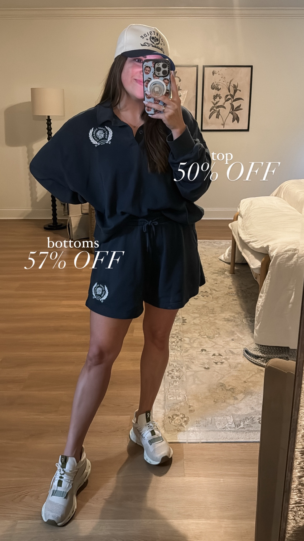 We love a good lounge set + over 50% off 🫶🏼 || sneakers, trucker hat 

#LTKSaleAlert #LTKShoeCrush #LTKSummerSales