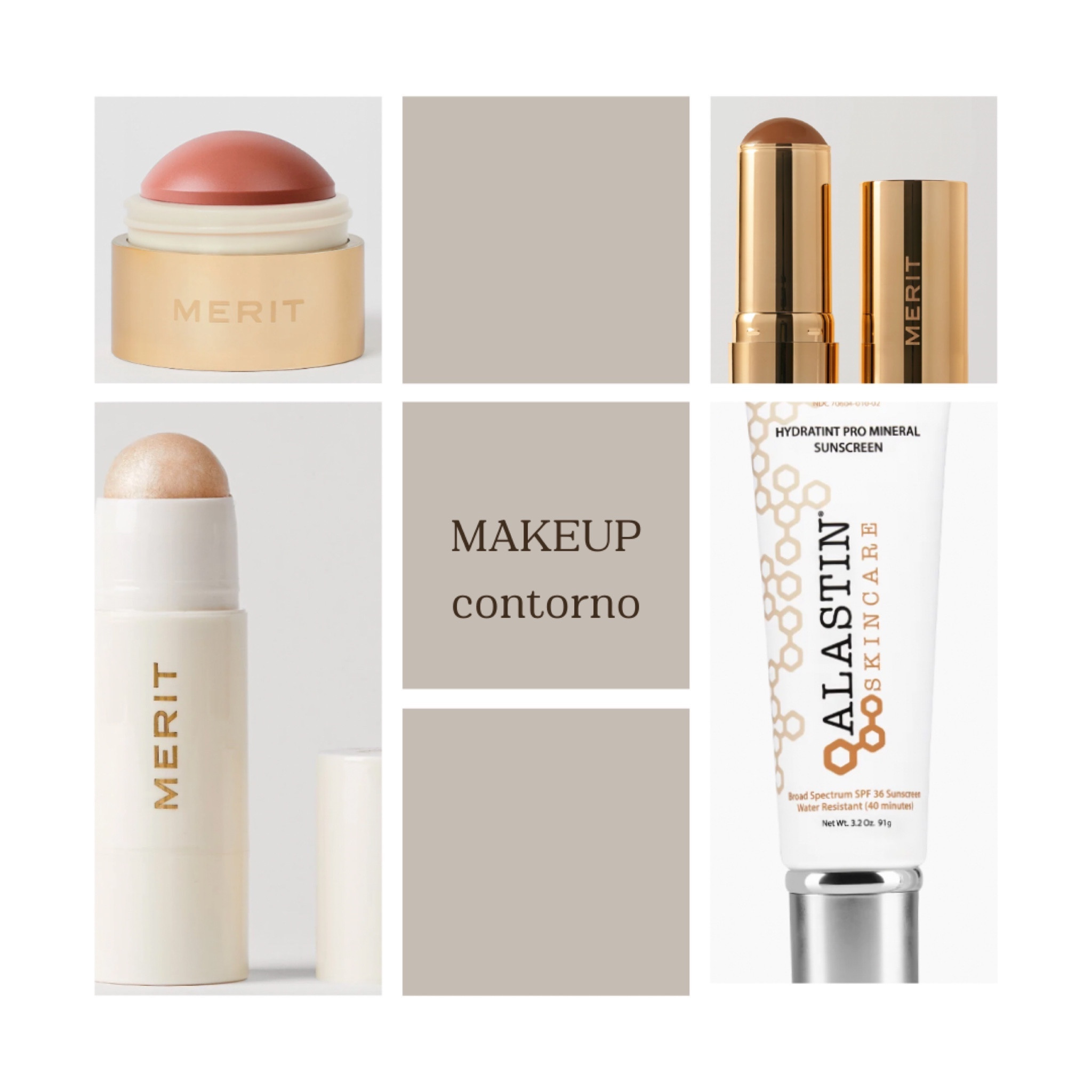Lo que uso para crear mi look natural de todos los días 
1.Alastin Skincare Protector Solar con Color
2. Merit Sheer Bronzer: Leo
3. Merit Day Glow Hilighting Balm: Citrine
4. Merit Flush Balm: Beverly Hills

#LTKstyletip #LTKover40 #LTKbeauty