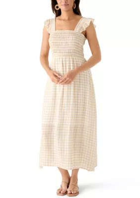 Women's Sleeveless Tie Waist Midi Dress | Belk
