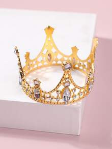 Rhinestone Decor Crown Design Headband SKU: sc2207306612240601(100+ Reviews)$2.80$3.00-7%AddThis ... | SHEIN