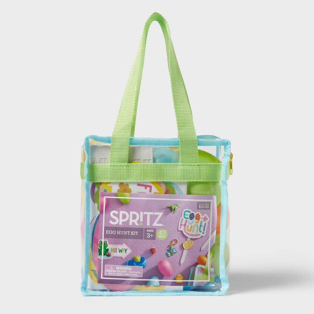 Egg Hunt Kit with Plastic Egg Easter Tote - Spritz™ | Target