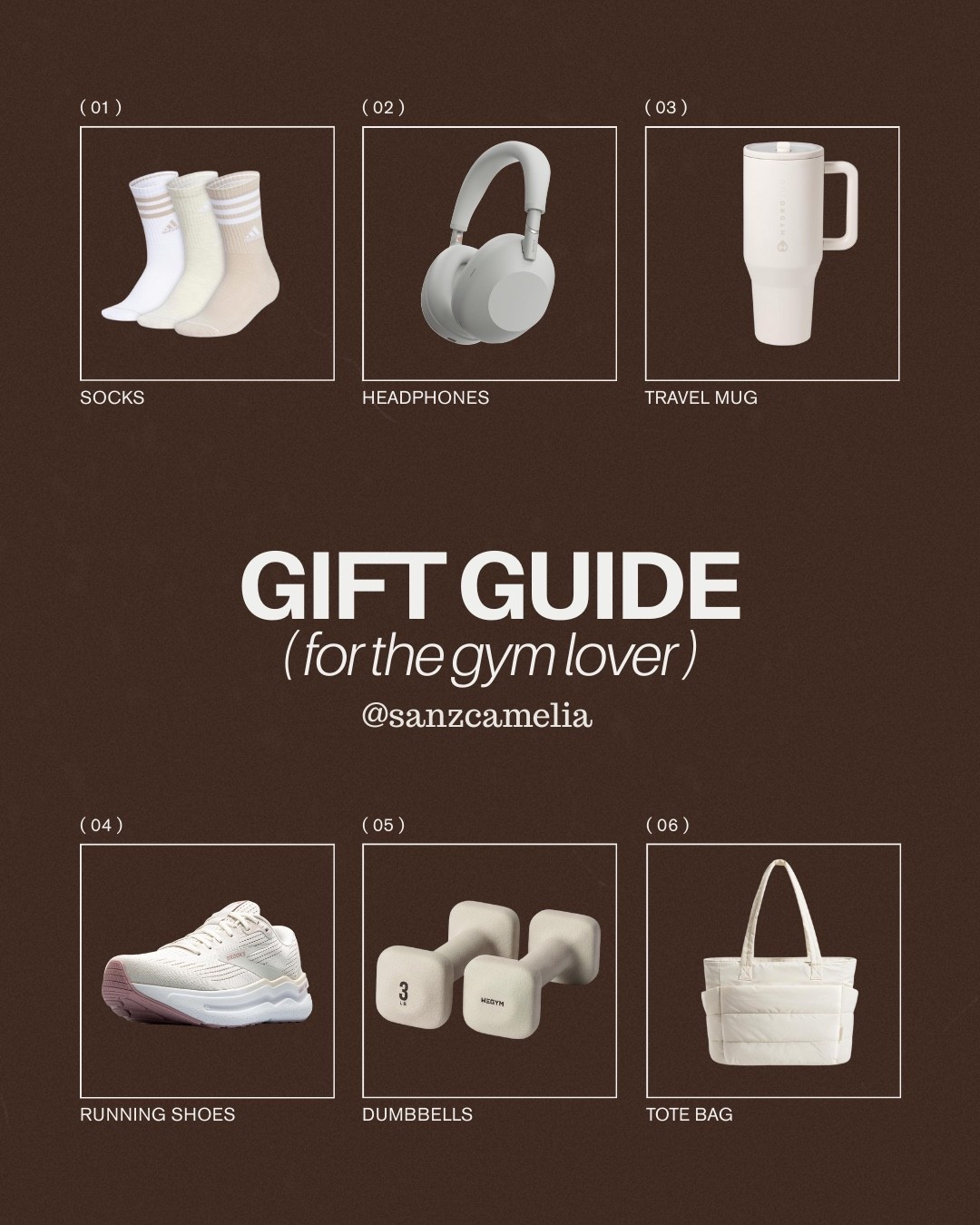 Perfect gym gear to elevate your workout! From cozy socks to tech-savvy headphones, find your new favorite gym essentials. #fitness #gymlife 

#LTKGiftGuide #LTKHoliday