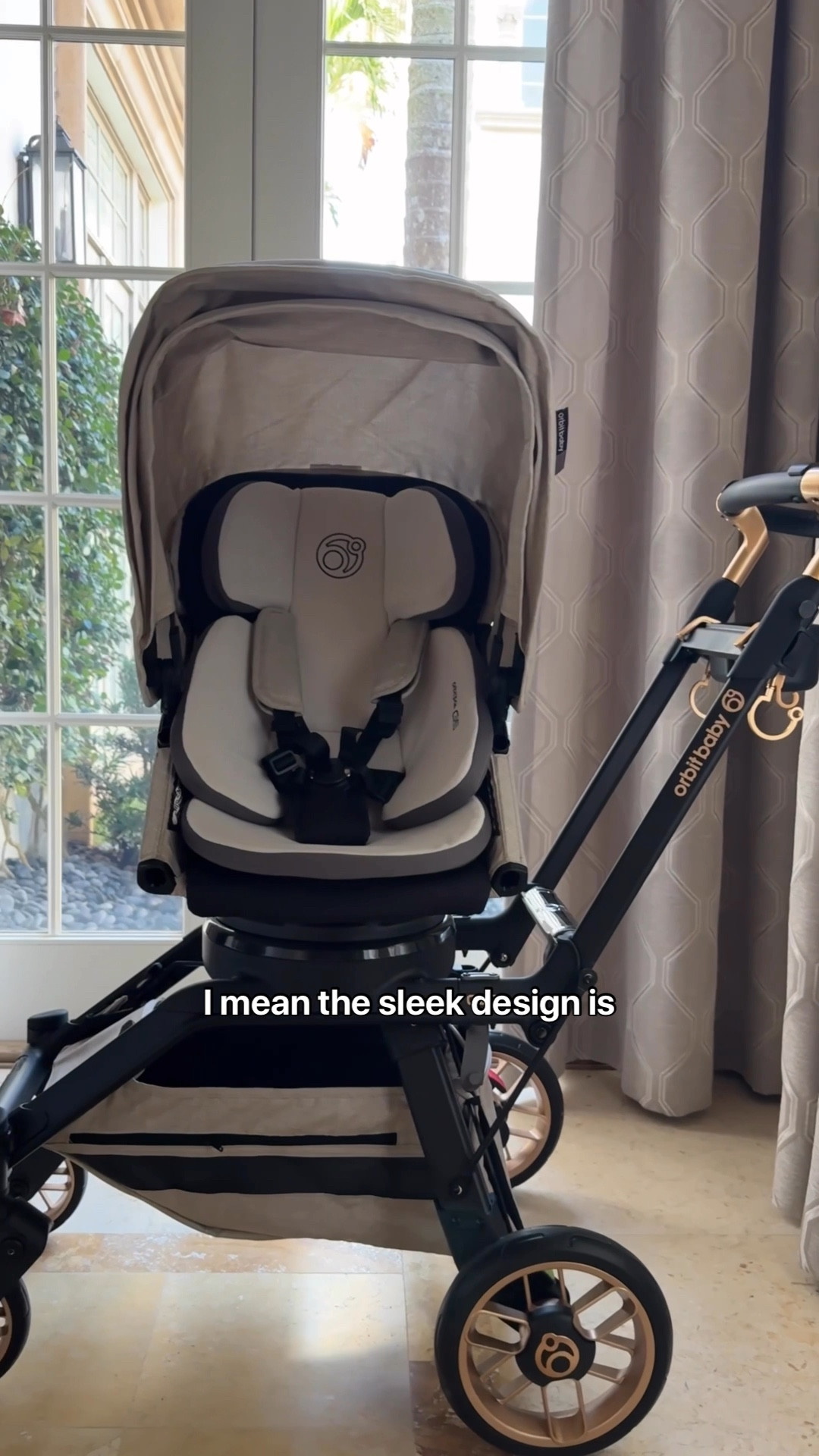 A top tier rotating stroller from orbit baby ✨ color is melange flax w/black luxe 

#LTKFamily #LTKBaby #LTKKids