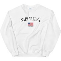 Napa Valley Unisex Sweatshirt | American Flag Shirt Crewneck Gift | Etsy (US)