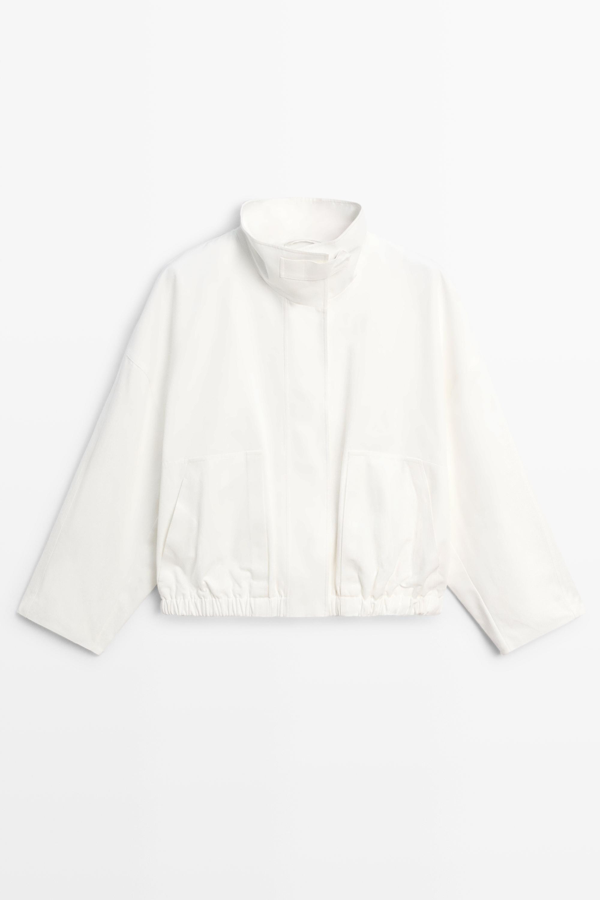 100% Cotton Bomber Jacket | Massimo Dutti US